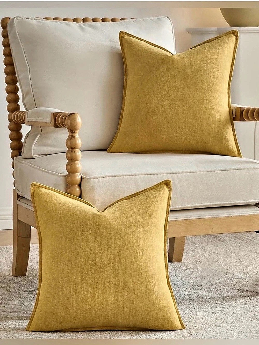 Yellow pillow Covers Brand New Never Used
